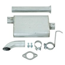 Load image into Gallery viewer, MBRP 00-06 Jeep Wrangler (TJ) Inline-4 2.5L Inline-6 4.0L Cat Back Single Off-Road Turn Down Alum Ex - S5522AL