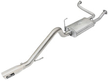 Load image into Gallery viewer, aFe MACHForce XP Exhaust Cat-Back 2.5/3in SS-409 w/ Polished Tip 05-15 Nissan Xterra V6 4.0L - 49-46110-P