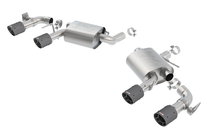 Borla 2016-2017 Chevy Camaro V8 SS AT/MT ATAK Rear Section Exhaust with Dual Mode Valves - 11925CF