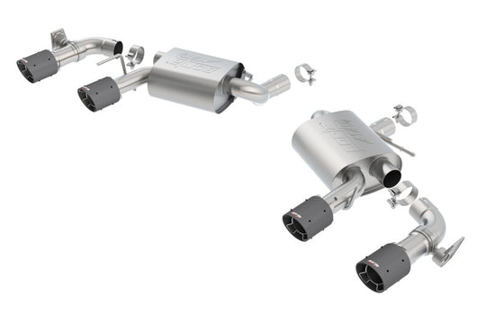Borla 2016-2017 Chevy Camaro V8 SS AT/MT ATAK Rear Section Exhaust with Dual Mode Valves - 11925CF