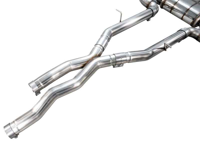 AWE Tuning BMW F97 X3 M Non-Resonated Performance Mid Pipe - 3820-11301