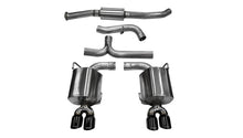 Load image into Gallery viewer, Corsa 2011-2014 Subaru Impreza Sedan STI 2.5L Turbo Manual Black Sport Cat-Back Exhaust - 14863BLK