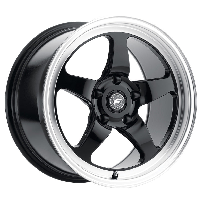 Forgestar D5 Drag 18x10 / 5x114.3 BP / ET22 / 6.4in BS Gloss Black Wheel - F09180067P22