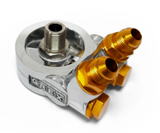 GReddy Oil Cooler Adapter Type-E Thread M20x1.5/AN8 - 12401125