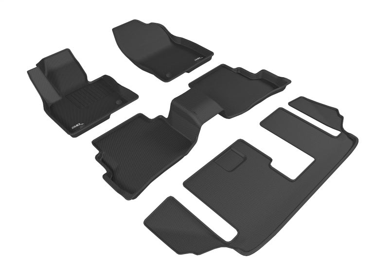3D MAXpider 16-23 Mazda CX-9 Kagu Black Full Set - L1MZ05701509