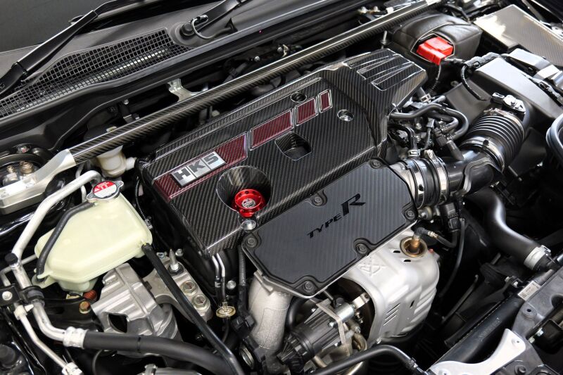 HKS Honda Civic Type R (FL5/FK8) Dry Carbon Fiber Engine Cover - 70026-AH013