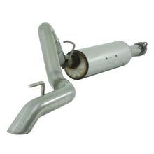 Load image into Gallery viewer, MBRP 04-06 Jeep Wrangler (TJ) Unlimited 4 0L I-6 Cat Back Single T409 Exhaust - S5520409