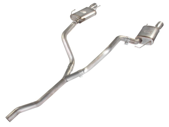 aFe MACHForce XP 05-09 Ford Mustang V6 4.0L 2-1/2in. 409 SS Cat-Back Exhaust - 49-43047