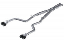 Load image into Gallery viewer, MBRP 15-16 Dodge Challenger RT 5.7L T304 SS 3in Dual Rear Cat-back CF Quad Tips - Street - S71153CF