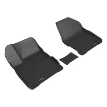 Load image into Gallery viewer, 3D MAXpider 2023 Kia EV6 Kagu Black Floor Mat - Row 1 (3pc)