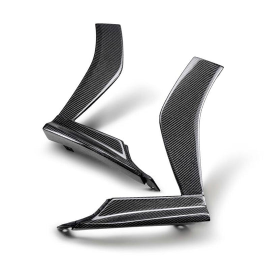 Seibon 2022 Subaru WRX Carbon Fiber Front Bumper Arch Trim - FBT22SBIMP
