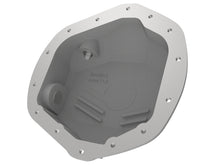 Load image into Gallery viewer, aFe Street Series Rear Differential Cover Raw w/ Machined Fins 01-18 GM Diesel Trucks V8-6.6L (td) - 46-71060A