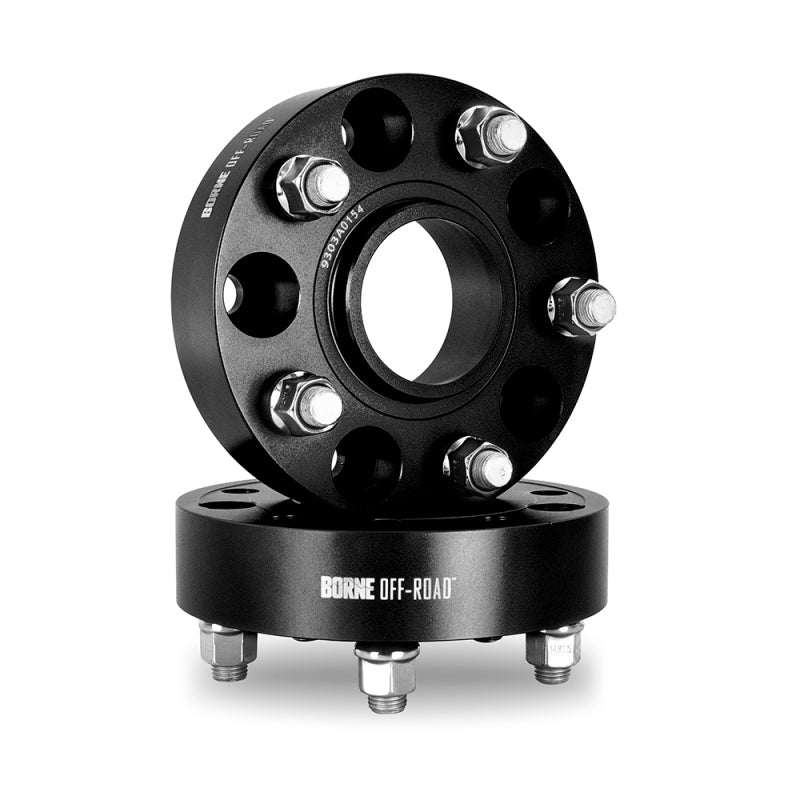 Mishimoto Wheel Spacers - 5x127 - 71.6 - 30mm - M14 - Black - BNWS-003-300BK