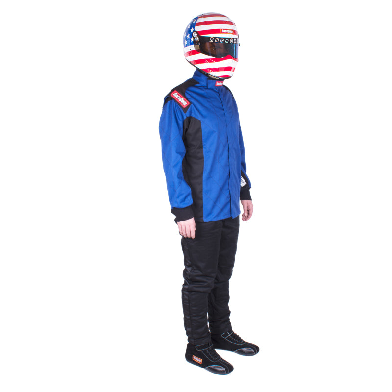 RaceQuip Blue Chevron-1 Jacket - Large - 131925