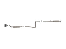 Load image into Gallery viewer, aFe Takeda Series 2 1/2in 304 SS Cat-Back 14-19 Ford Fiesta L4-1.6L w/Black Tip - 49-33134-B