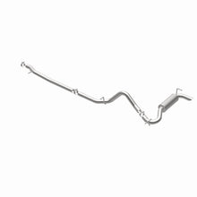 Load image into Gallery viewer, MagnaFlow 12-14 Jeep Wrangler 4dr Single Straight Rear P/S Exit Stainless C/B Performance Exhaust - 15117