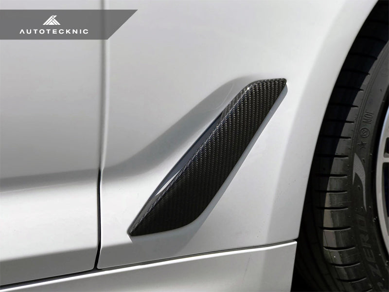 AutoTecknic Dry Carbon Fiber Fender Trim - BMW G30 5-Series