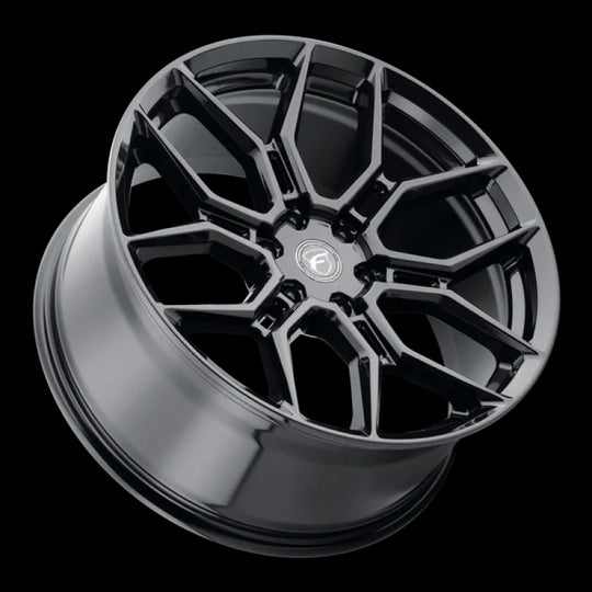 Forgestar X12 22x10 / 6x135 BP / ET30 / 6.68in BS Gloss Black Wheel - F03120089P30