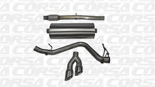 Load image into Gallery viewer, Corsa 14-19 GMC Sierra/Chevy Silv 1500 Crew Cab/Std. Bed 5.3L V8 Polished  Single Side - 14874