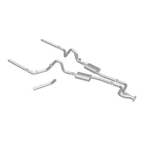 Load image into Gallery viewer, MagnaFlow SYS C/B 84-87 Buick Regal V6 3.8L Turbocharged SS 2.5in Street Series Dual Split Rear Exit - 16884