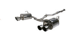 Load image into Gallery viewer, Invidia 15+ Subaru STI 4Dr Q300 Single Layer Stainless Steel Quad Tip Cat-Back Exhaust - HS15STIG2S