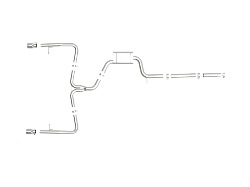 aFe 19-21 VW Jetta GLI (MKVII) L4-2.0L (t) MACH Force-Xp 304 SS Cat-Back Exhaust System Polished Tip - 49-36432-P