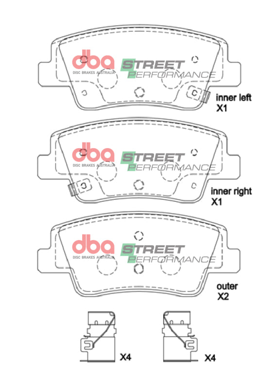 DBA 2023+ Hyundai Ioniq 5/Kia EV6 SP Performance Front Brake Pads - DB2648SP