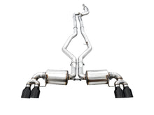 Load image into Gallery viewer, AWE Tuning 2019+ BMW M340i (G20) Non-Resonated Touring Edition Exhaust - Quad Diamond Black Tips - 3015-43156