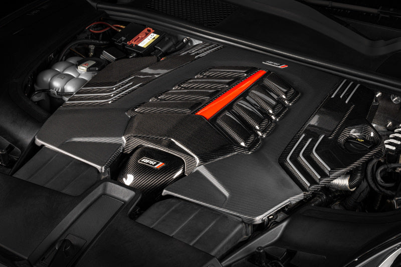 APR 20-24 Audi Q7/Q8/RS Q8/SQ7/SQ8 (4M) 2.9T/3.0T/4.0T Twill Carbon Fiber Engine Cover - MS100256