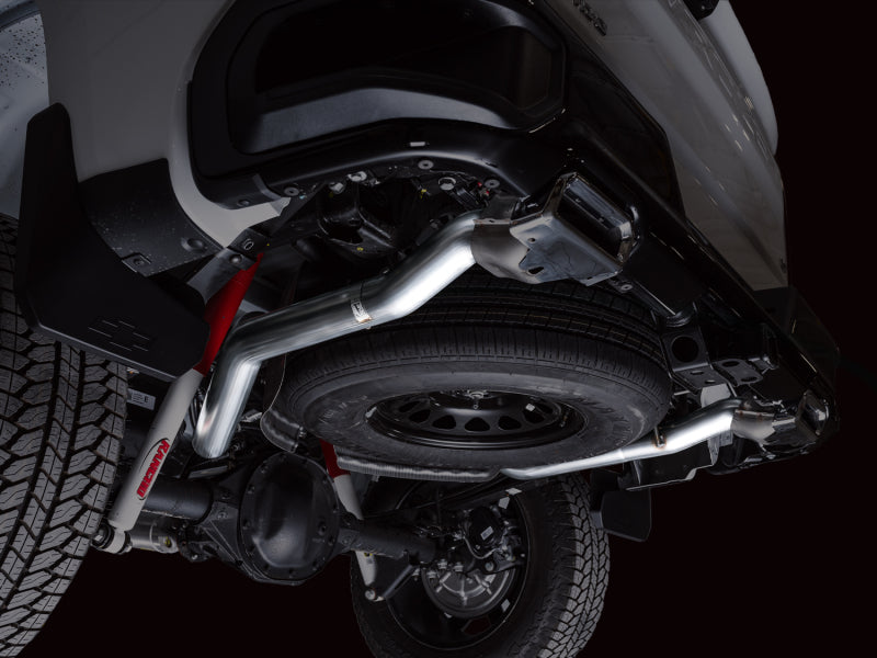 AWE Tuning 4th Gen GM 1500 6.2L Cat-Back Split Rear Exit (w/ Bumper Cutouts) - OE Tips - 3015-31202