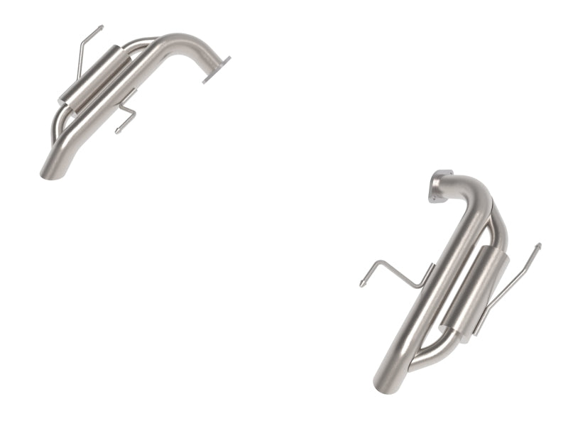 aFe Takeda 2-1/2in 304 Stainless Steel Axle-Back Hi-Tuck Exhaust System Subaru Outback 20-26 H4-2.4L - 49-36811