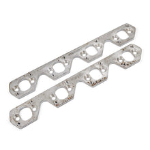 Load image into Gallery viewer, Stainless Works SBF Wide Rectangular Port Header Adapter 304SS Exhaust Flanges 1-7/8in-2in Primaries - HFSBFBTADAPT