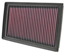 Load image into Gallery viewer, K&amp;N 07-11 Nissan 1.125in H x 9.063in L x 6.438in W Replacement Air Filter - 33-2944