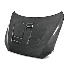 Load image into Gallery viewer, Seibon 08-12 Mitsubishi Lancer Evo X DV-Style Carbon Fiber Hood - HD0809MITEVOX-DV