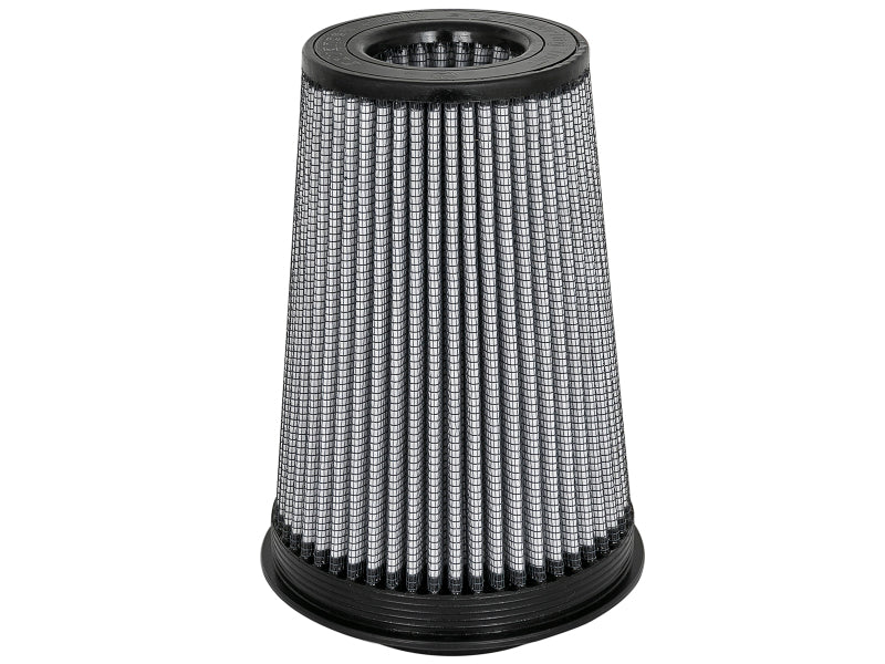 aFe Magnum FLOW Pro DRY S Air Filter 3-1/2in F x 6in B x 4-1/2in T (Inverted) x 9in H - 21-91135