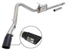 Load image into Gallery viewer, aFe MACHForce XP Exhaust 3in-3.5in SS Single Side Ext CB w/ Black Tip 99-04 Ford F150 V8 5.4L/6.8L - 49-43076-B