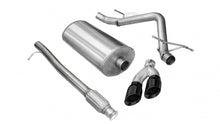 Load image into Gallery viewer, Corsa 2010-2013 Chevrolet Silverado Crew Cab/Short Bed 1500 4.8L V8 Black Sport Cat-Back Exhaust - 14925BLK