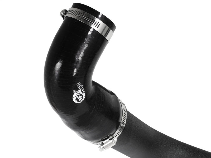 aFe Bladerunner 2.5in Intercooler Hot Side Tubes, 13-14 Ford Focus ST 2.0L (t) *Black* - 46-20188-B