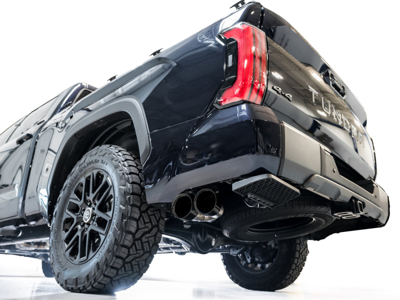 AWE Tuning 0FG Exhaust for 3rd Gen Toyota Tundra - Dual Diamond Black Tips - 3015-33063