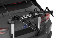 Load image into Gallery viewer, Thule OutWay Hanging-Style Trunk Bike Rack (Up to 3 Bikes) - Silver/Black - 995005