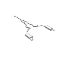 Load image into Gallery viewer, MagnaFlow Cat Back, SS, 2.5in, Street, Dual Split Polished 4.5in Tips 2015 Ford Mustang Ecoboost - 19097