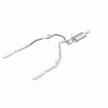 Load image into Gallery viewer, Magnaflow 09-13 Dodge Ram 1500 V6 3.6L Dual Spilt Rear Exit Polished Stainless C/B Perf Exhaust - 15249