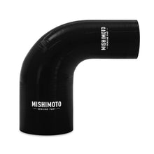 Load image into Gallery viewer, Mishimoto Silicone Reducer Coupler 90 Degree 2in to 3in - Black - MMCP-R90-2030BK