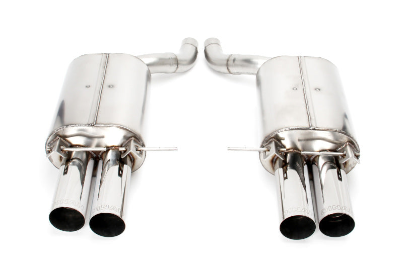 Dinan 06-10 BMW M5 (E60) Free Flow Axleback Exhaust System - Polished Tips - D660-0009A