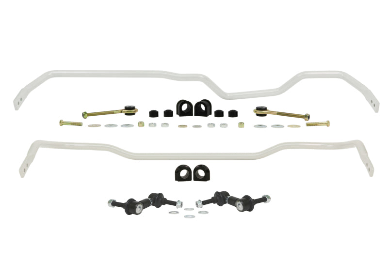Whiteline 89-93 Nissan Skyline R32 GT-R  Front and Rear Swaybar Kit - BNK009