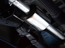 Load image into Gallery viewer, AWE 21+ Ford F150 Dual Side Exit Cat-Back Exhaust - 4.5in Diamond Black Tips *For Stock Y-Pipe Only - 3015-23059