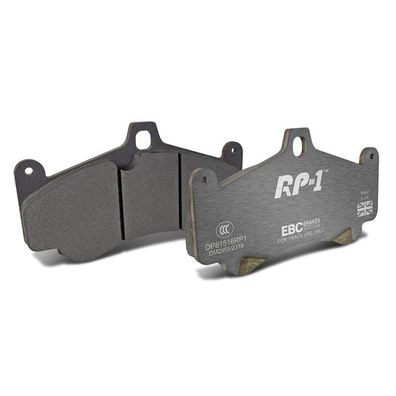 EBC Racing 03-05 Porsche 911 (996) (Cast Iron Disc Only) RP-1 Race Front Brake Pads - DP81516RP1