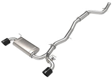 Load image into Gallery viewer, aFe POWER Takeda 2021 Toyota Supra 2.0L (t) 2.5in-3in 304 SS CB Exhaust w/ Black Tips - 49-36050-B