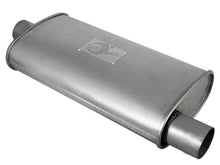 Load image into Gallery viewer, aFe Scorpion Replacement Alum Steel Muffler Double Layer 2-1/2in In/Out Center/Offset 18inL x9inW - 49M00002