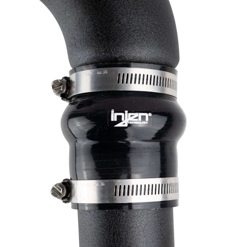 16-20 BMW L6-3.0L/ Turbo/ Twin Turbo/L4-2.0L/ L6-2.5L Wrinkle Black Turbo SES Intercooler Pipes - SES1128ICPWB